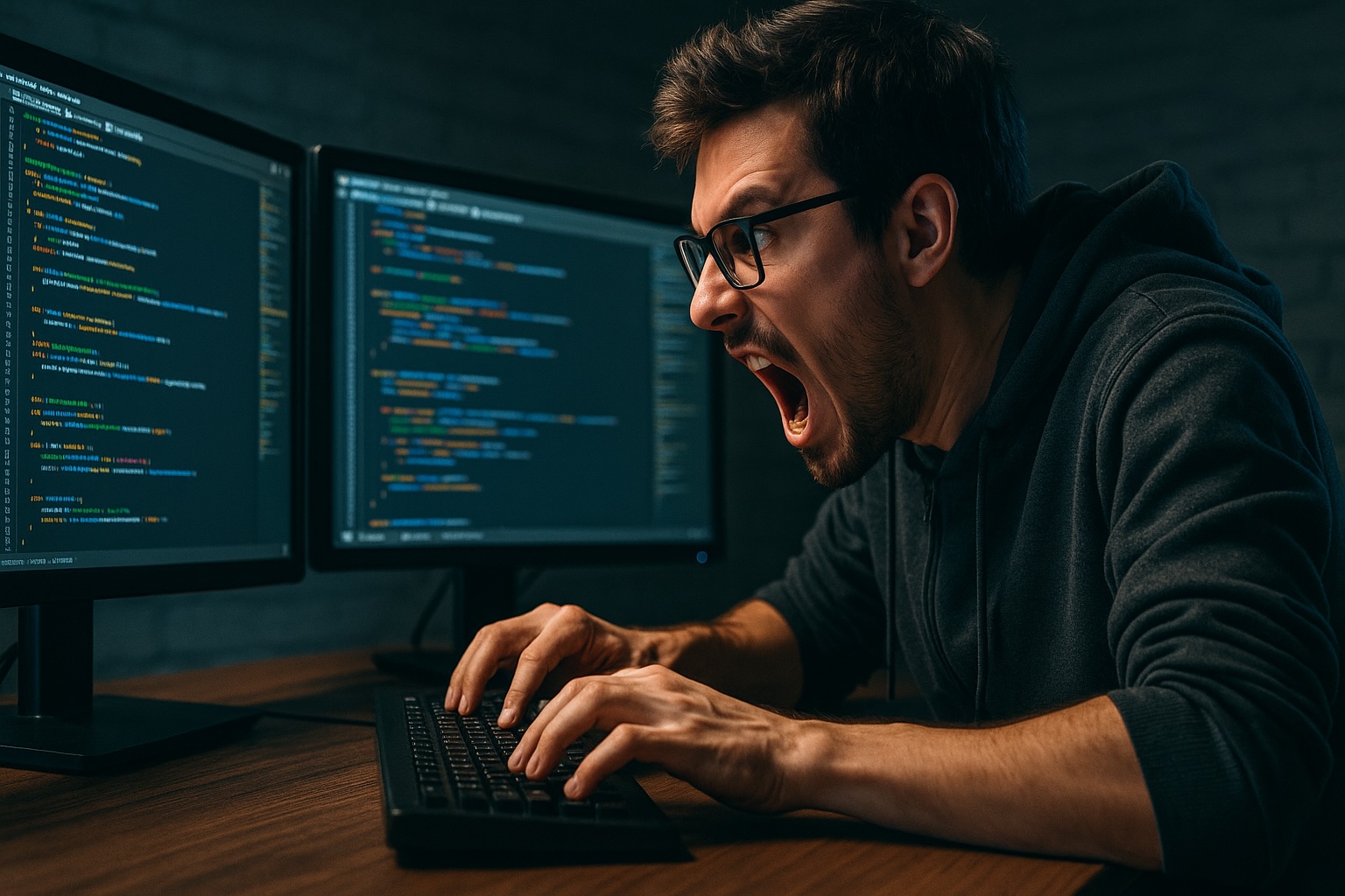 Image of a coder